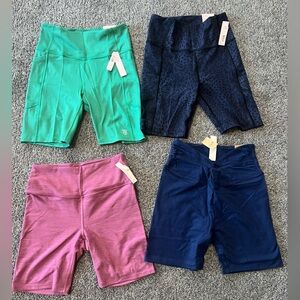 Victoria's Secret Biker Shorts Bundle of 4 Size S